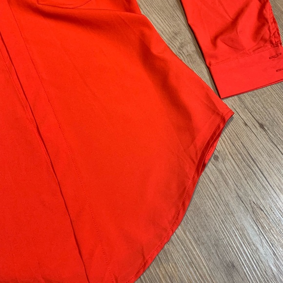 NWOT🍀Women's Long Sleeve Self Tie Knot Front Top Blouse Shirt - Picture 6 of 13